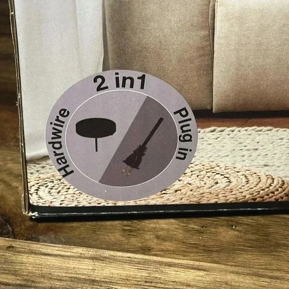 NIB casalux light paper rope pendant lamp indoor only - Picture 3 of 8